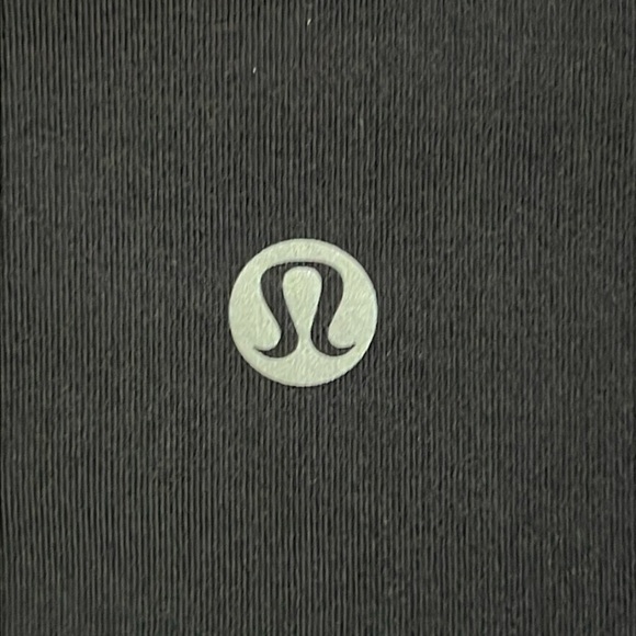 Lululemon Love Knot High Rise Capris Black Hidden Pocket Mesh Panels Size 6 - Picture 9 of 14